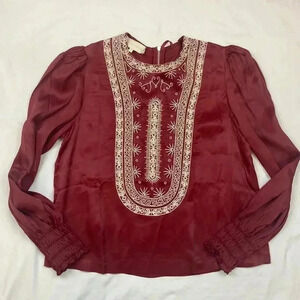 NWOT Souk Indigo top